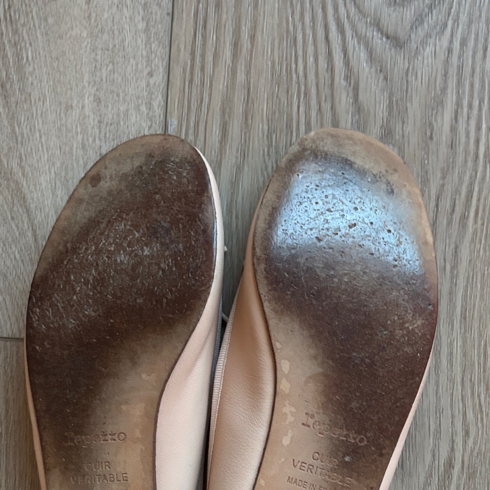 Repetto Blush Pink Ballet Flats - Picture 5 of 10